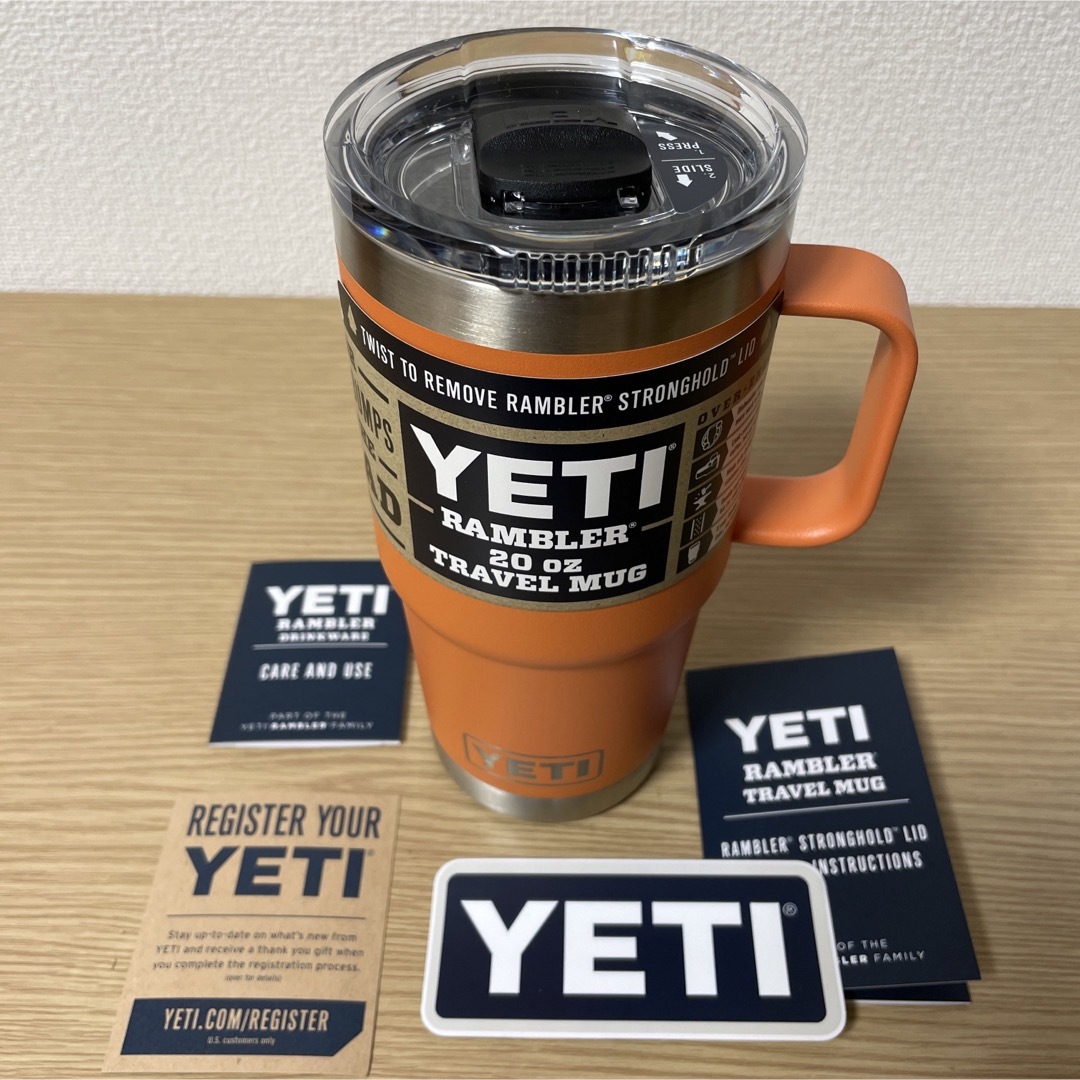 YETI ランブラー トラベルマグ20oz シーフォーム - 食器