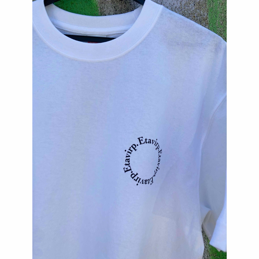 1LDK SELECT(ワンエルディーケーセレクト)の【Etavirp】Circle Logo Tシャツ　ホワイト　L メンズのトップス(Tシャツ/カットソー(半袖/袖なし))の商品写真