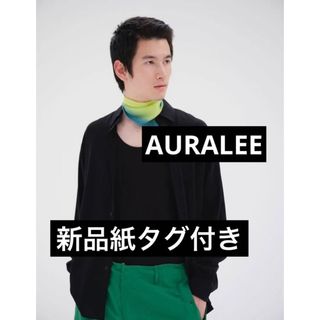 オーラリー(AURALEE)のオーラリー新品タグ付★HARD TWIST WOOL VIYELLA SHIRT(シャツ)