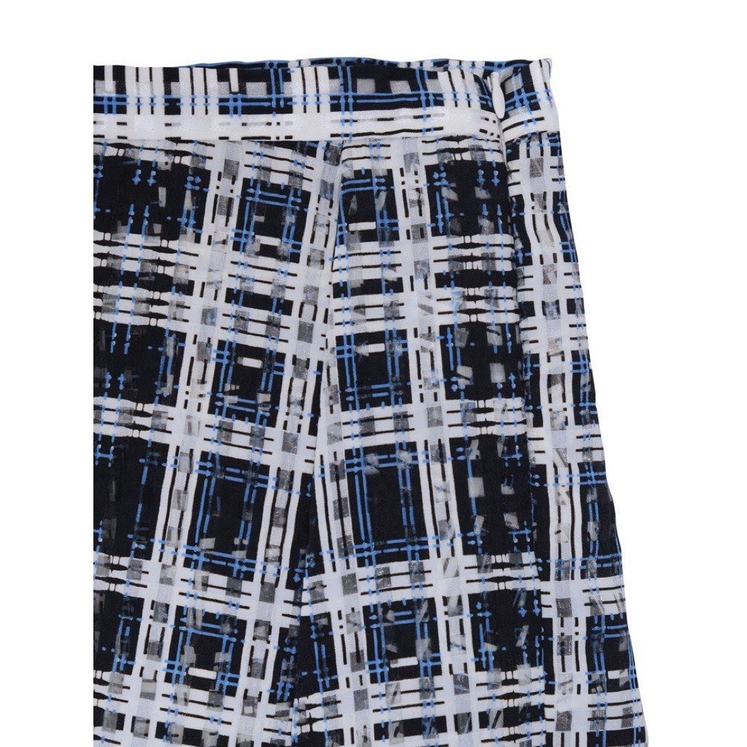 The days tokyo オーガンジーチェックスカート　ブルー レディースのスカート(ひざ丈スカート)の商品写真