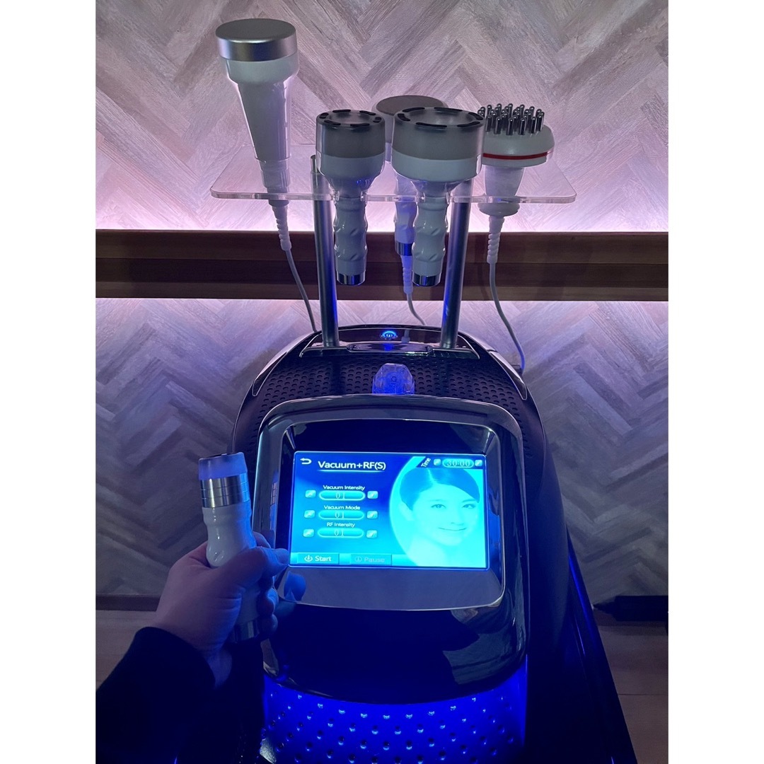 業務用キャビテーション&ラジオ波&バキューム&LED-