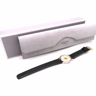 Hermes - 【セリエ】HERMES 'エルメス 時計' 5Pダイヤモンド コンビ