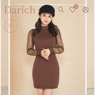 ダーリッチ(Darich)のダーリッチ　シアードットワンピース(ミニワンピース)