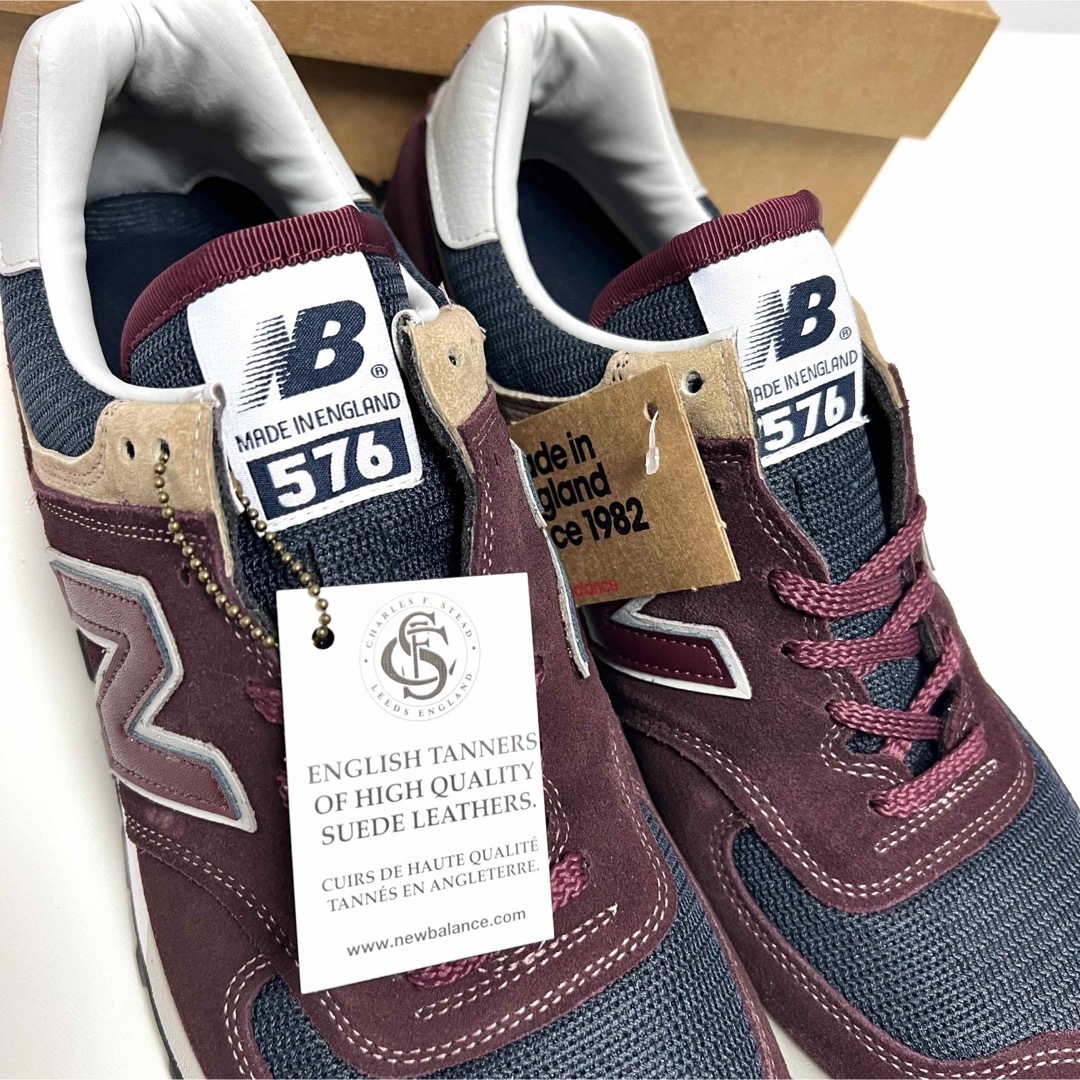 576（New Balance）(ゴーナナロク)の28.5cm 新品 ニューバランス 576 英国製 UK製 30周年 記念 限定 メンズの靴/シューズ(スニーカー)の商品写真