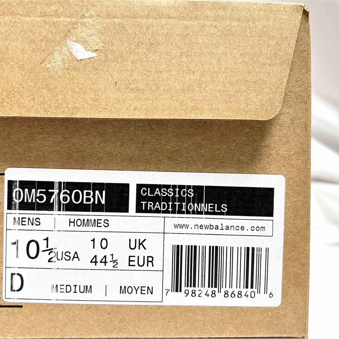 576（New Balance）(ゴーナナロク)の28.5cm 新品 ニューバランス 576 英国製 UK製 30周年 記念 限定 メンズの靴/シューズ(スニーカー)の商品写真