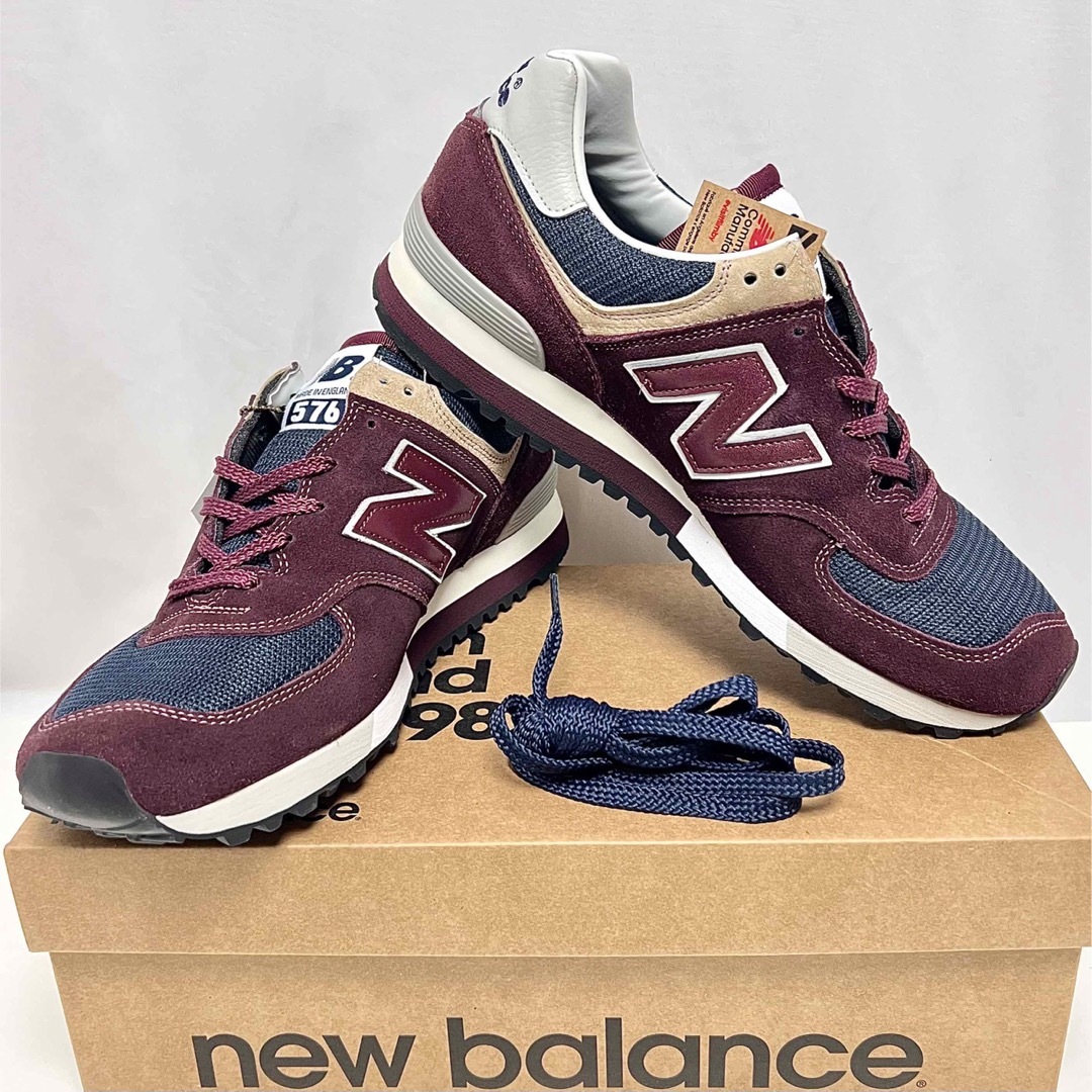 576（New Balance）(ゴーナナロク)の28.5cm 新品 ニューバランス 576 英国製 UK製 30周年 記念 限定 メンズの靴/シューズ(スニーカー)の商品写真