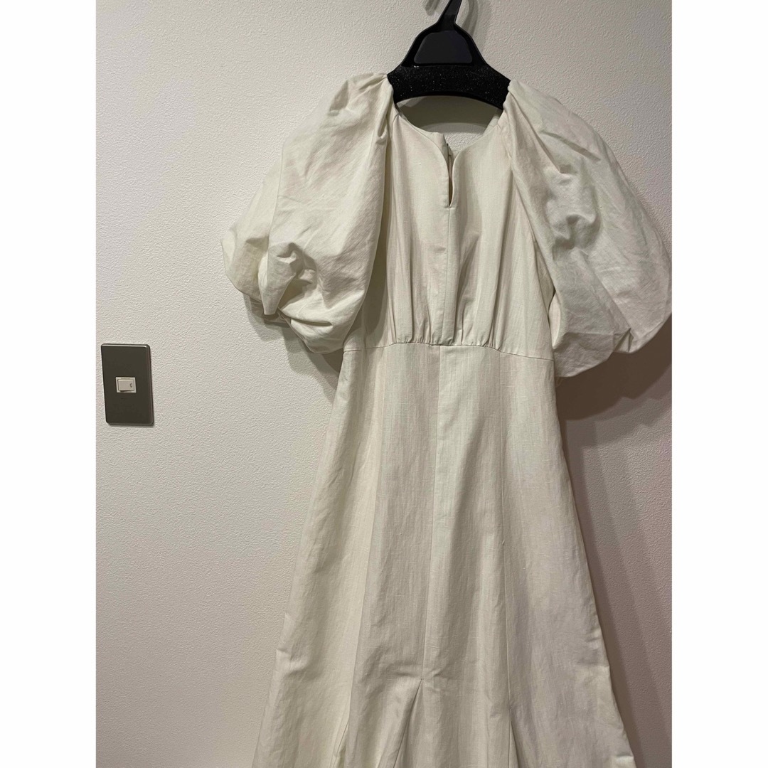 ánuans - 【新品・未使用】anuansリネンブレンドボリュームワンピース