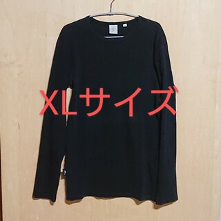 アヴィレックス(AVIREX)のAVIREX 黒 XLサイズ ロングTシャツ 長袖(Tシャツ/カットソー(七分/長袖))