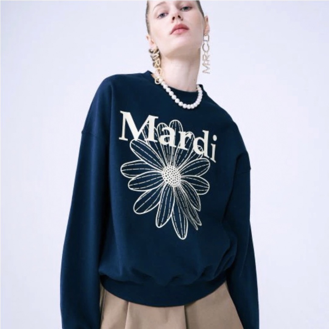 【新品 タグ付き】マルディメクルディ Mardi Mercredi スウェット 【新品 タグ付き】マルディメクルディ Mardi Mercredi スウェット