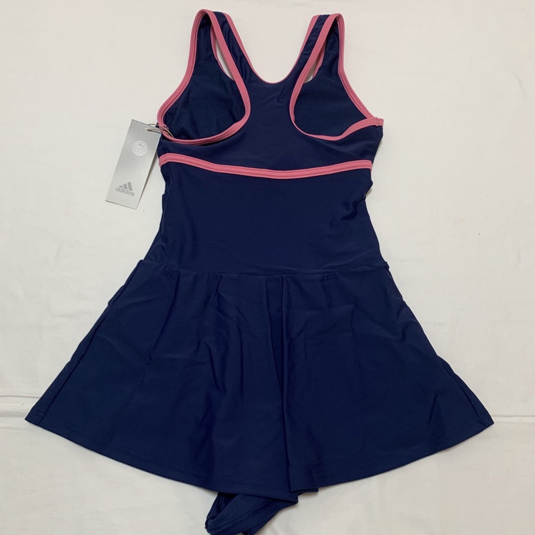 adidas(アディダス)の新品　アディダス　水着　160 スイム　ワンピース キッズ/ベビー/マタニティのキッズ服女の子用(90cm~)(水着)の商品写真