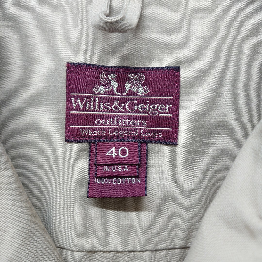 ☆Willis&Geiger ✕ BEAMS+サファリジャケット size40 | www