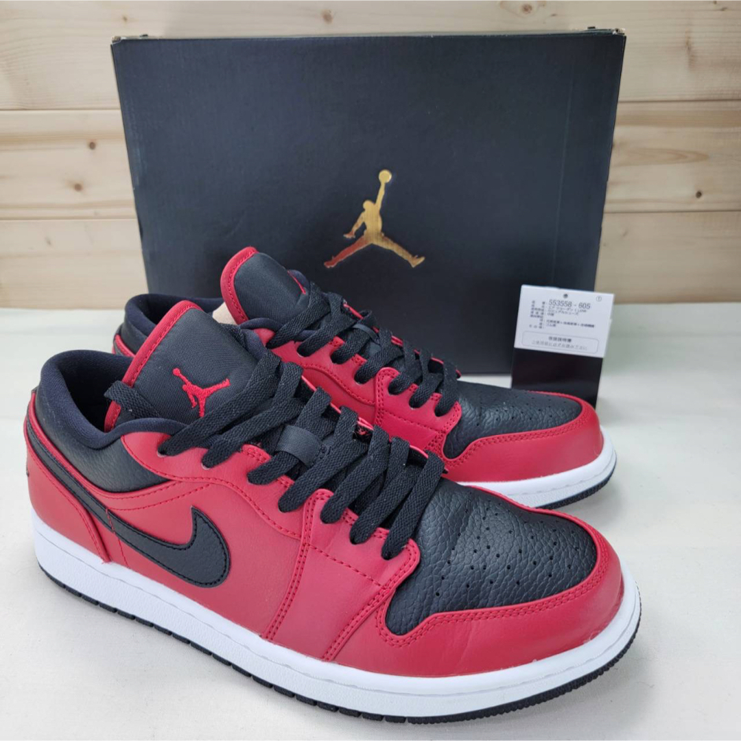 NIKE AIR JORDAN1 low ジムレッド