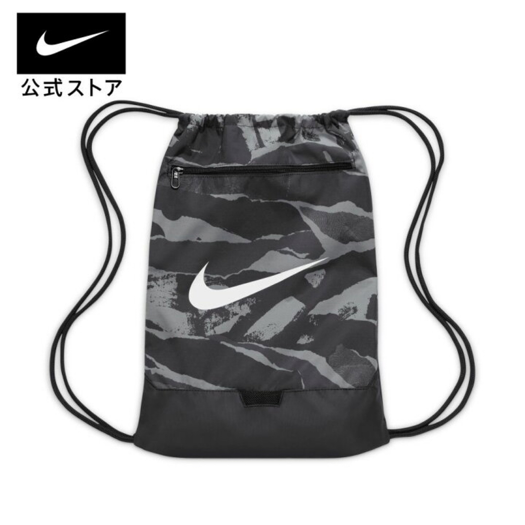 NIKE(ナイキ)の【新品未使用】ナイキ ナップサック ジムサック 迷彩 トレーニングバッグNIKE スポーツ/アウトドアのスポーツ/アウトドア その他(その他)の商品写真