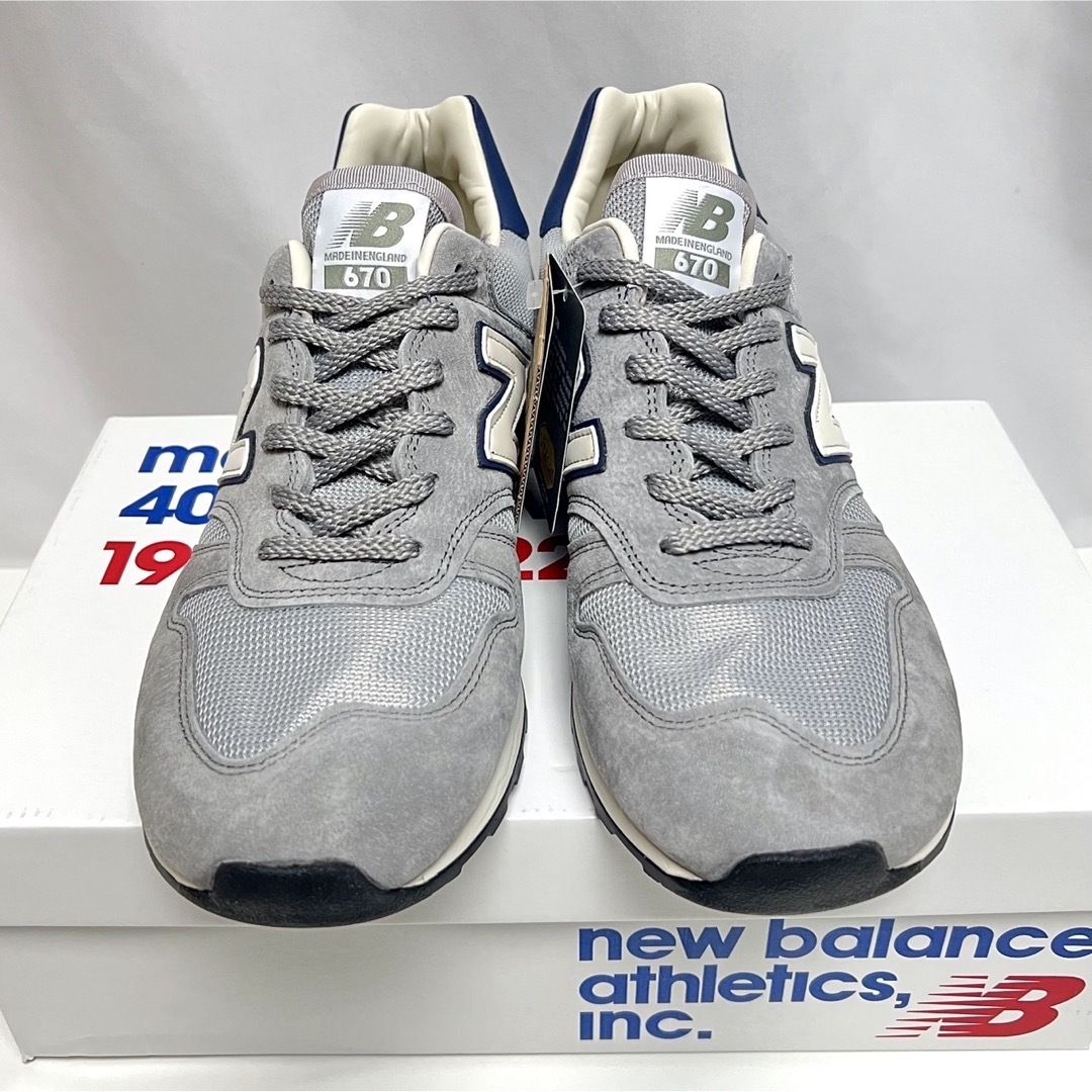 ニューバランス670イングランド製us10.5新品未使用-