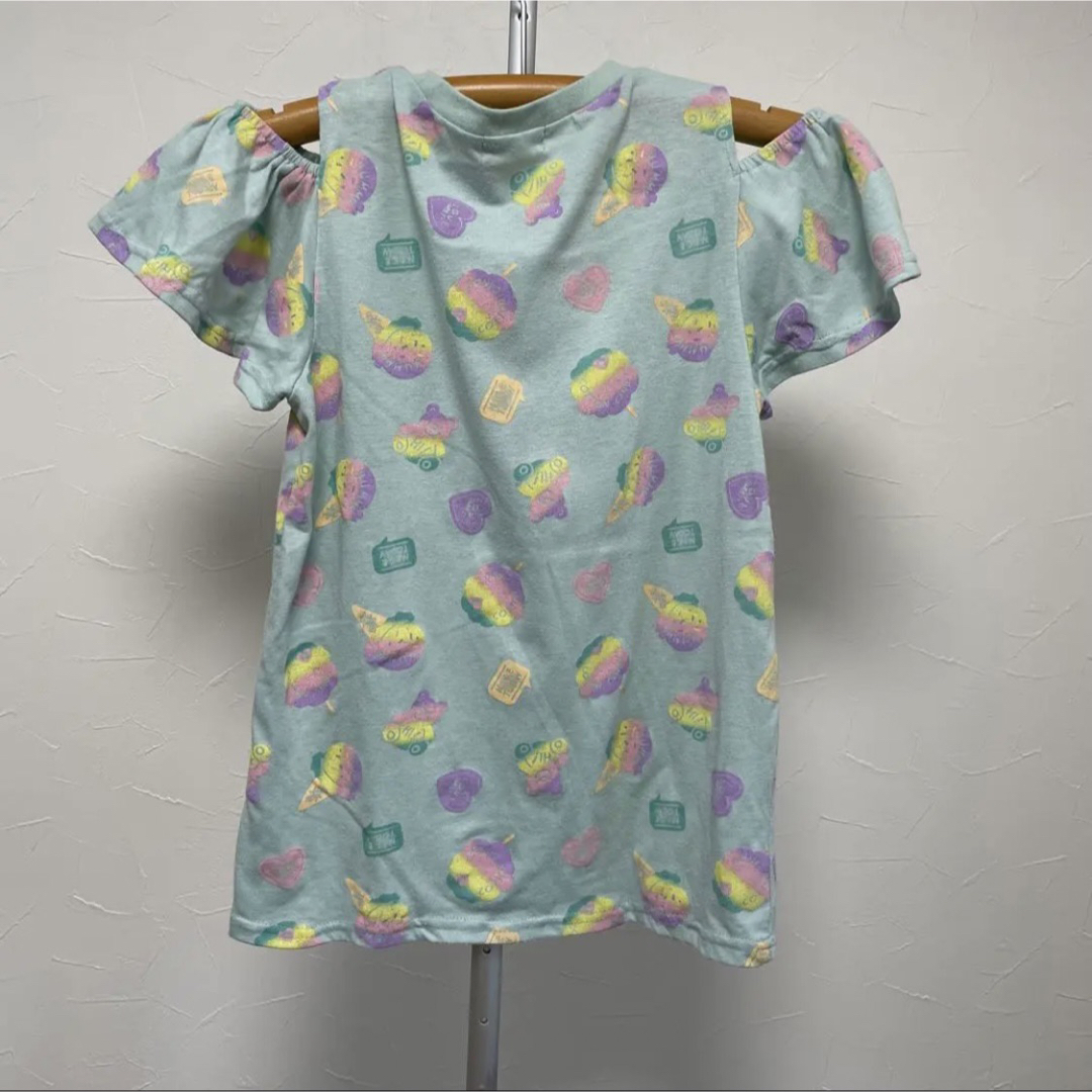 150 160 女の子　2枚セット　tシャツ　ロゴ　カットソー キッズ/ベビー/マタニティのキッズ服女の子用(90cm~)(Tシャツ/カットソー)の商品写真