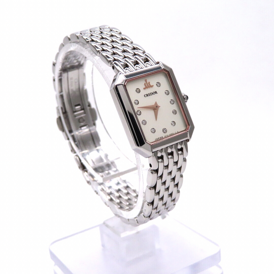 時間指定不可】 【GSTE883】SEIKO 'セイコー 時計' 12Pダイヤモンド
