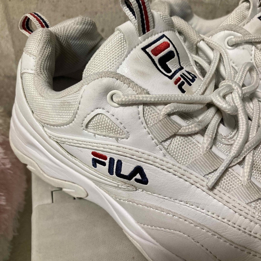 FILA(フィラ)のフィラスニーカー白 レディースの靴/シューズ(スニーカー)の商品写真