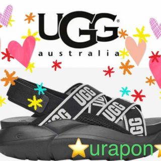 UGG - 完売しました。。。。✨②23.5✨超美品✨UGG✨LA CLOUD SANDALの ...