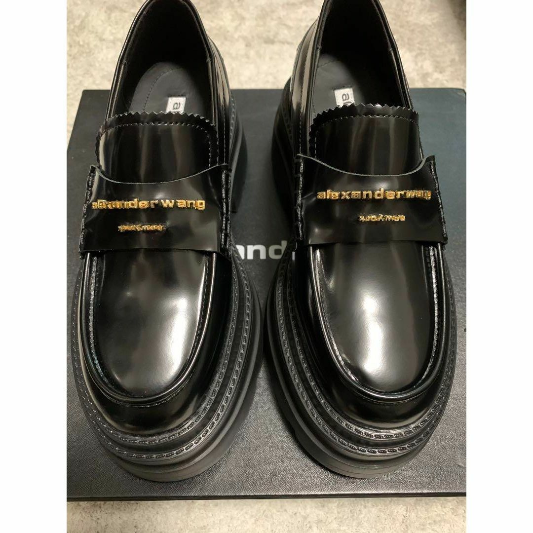 上質風合い alexander 靴プラットフォーム wang 新品alexander 厚底