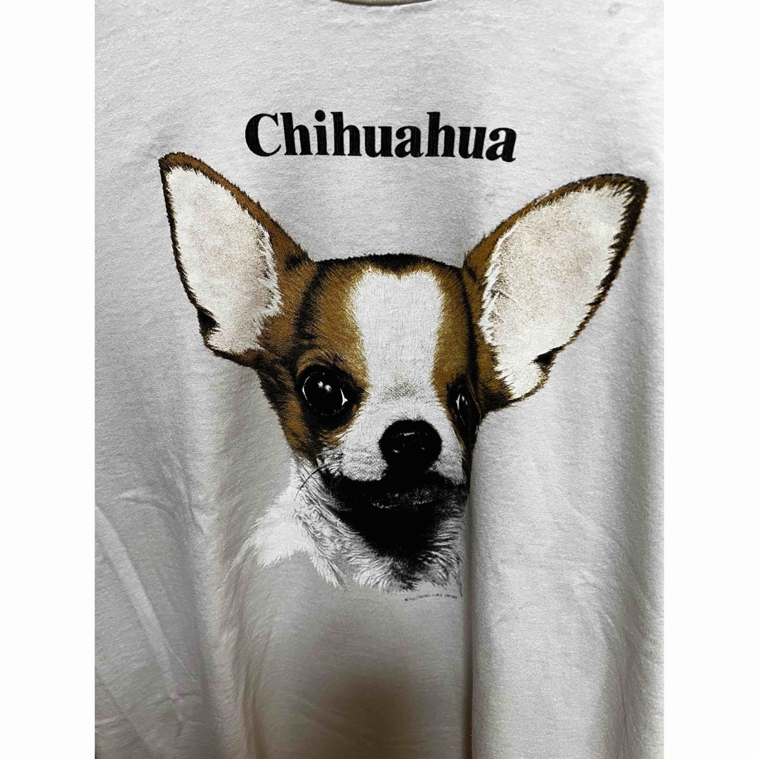 90s 犬 Tシャツ チワワ USA製 ビンテージ シングルステッチ 2