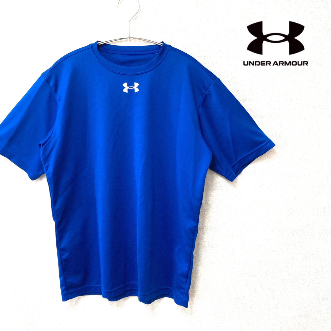 UNDER ARMOUR(アンダーアーマー)の【美品】UNDER ARMOUR アンダーアーマー　トレーニングウェア　半袖 メンズのトップス(Tシャツ/カットソー(半袖/袖なし))の商品写真