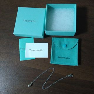 ティファニー(Tiffany & Co.)の【期間限定価格】ティファニー ティアドロップ ネックレス USED美品 付属品有(ネックレス)