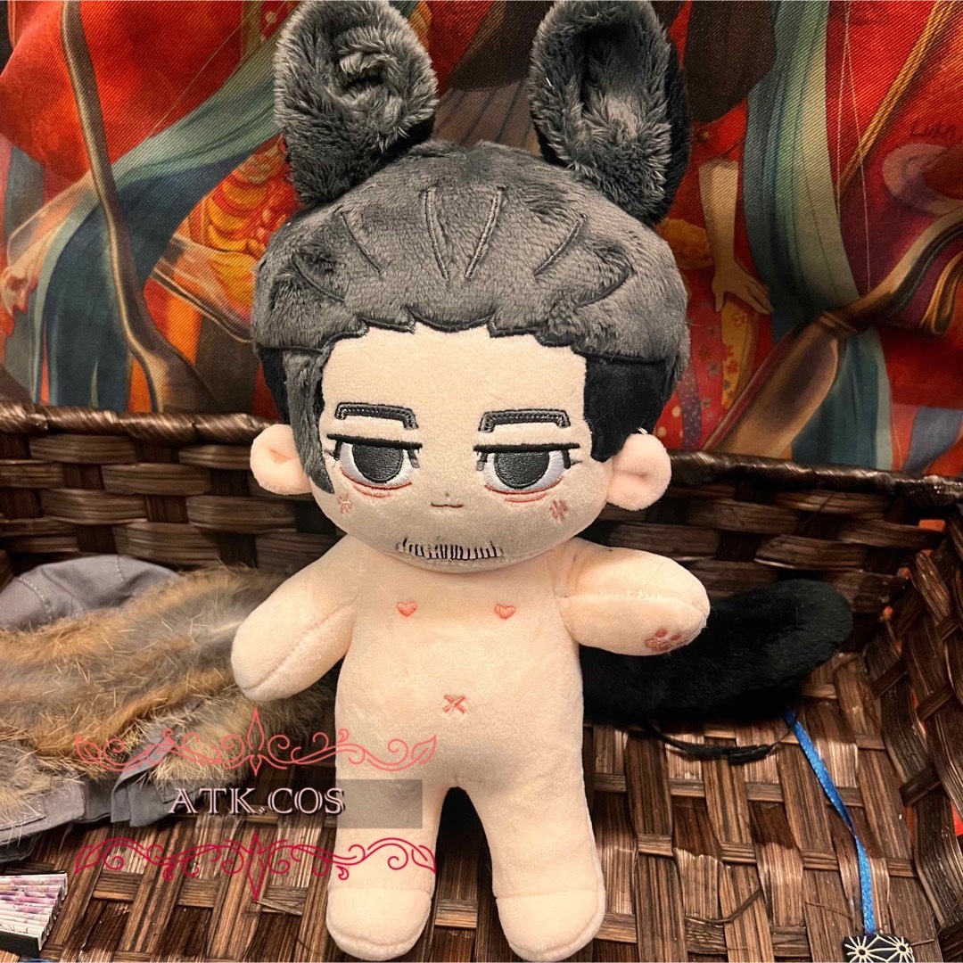 ゴールデンカムイ 尾形百之助 ぬいぐるみ 着せ替え 20cm Ⅴ-