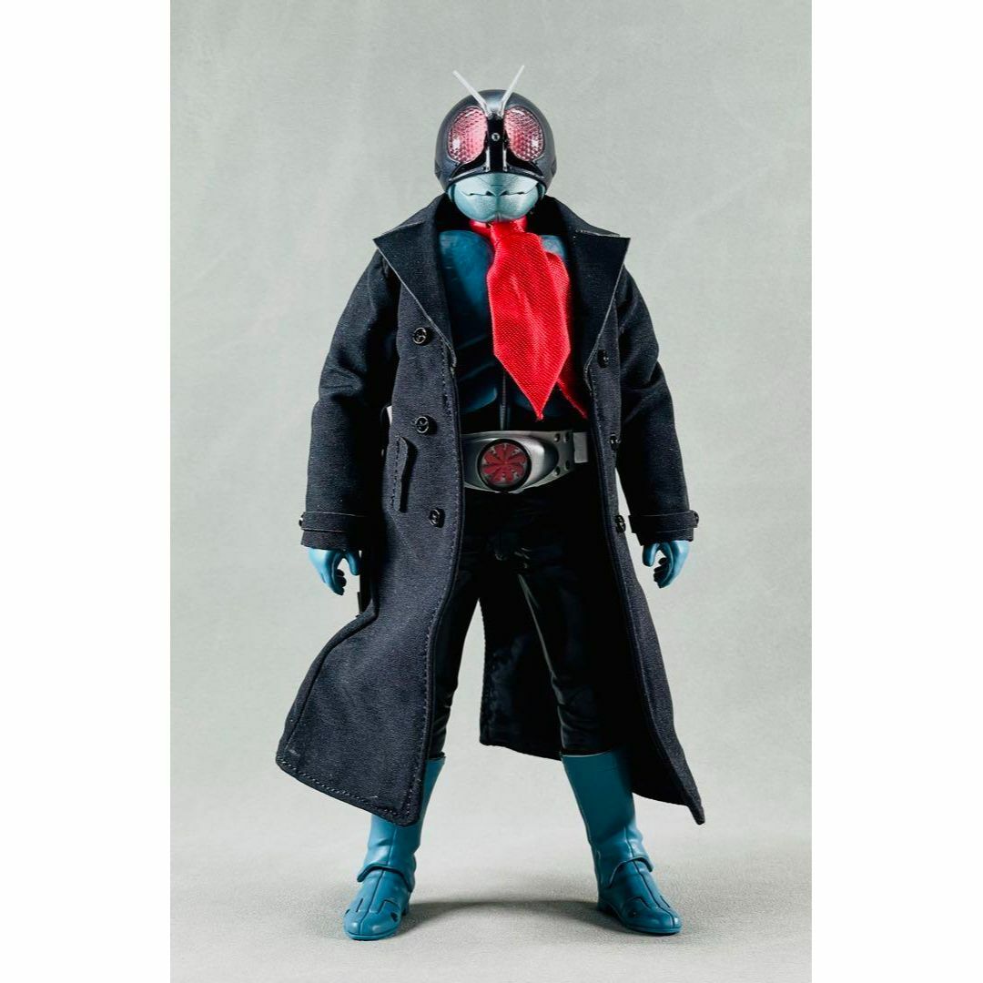 1/12スケール服  コート  シン仮面ライダー旧1号 黒色 MW62P