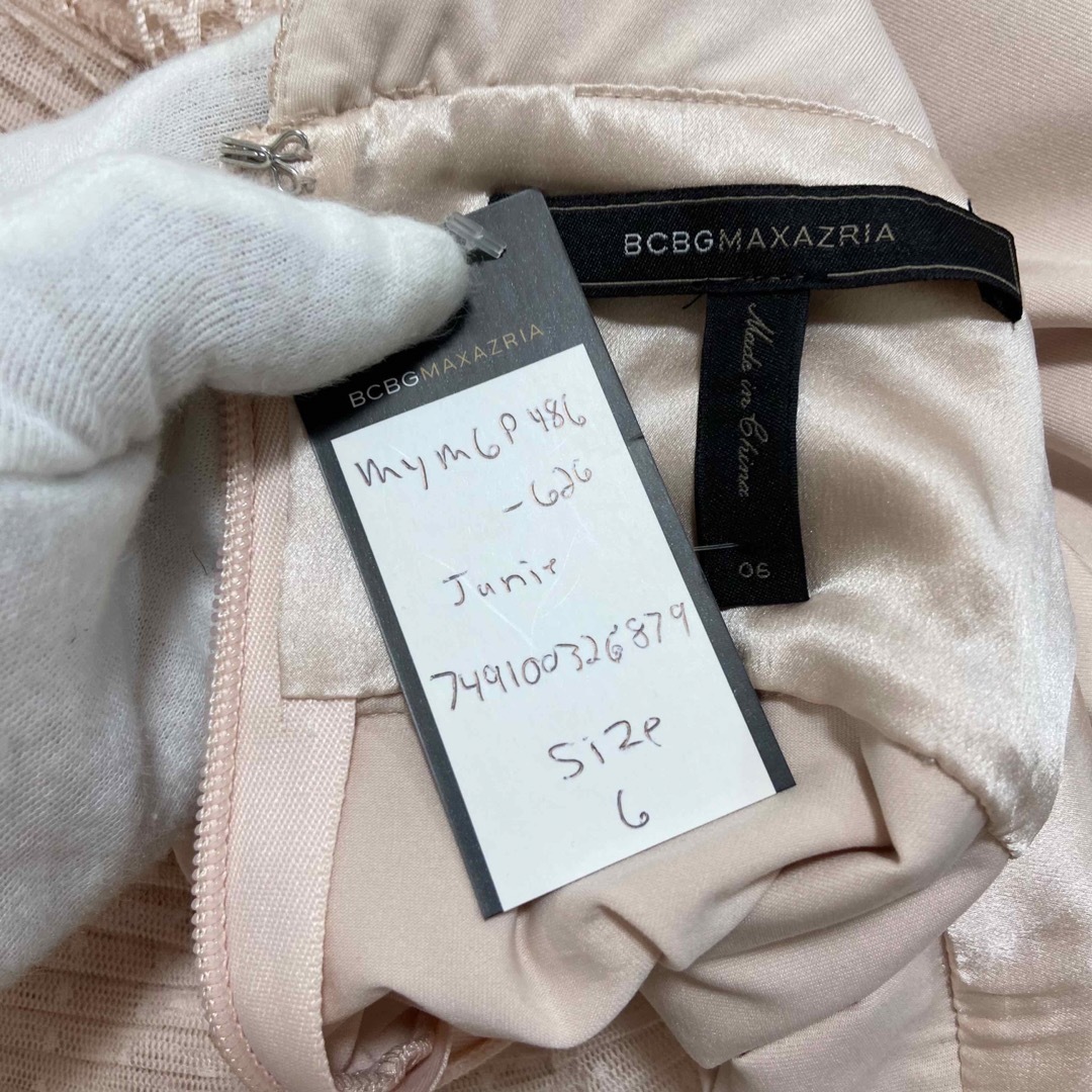 ✽.: 新品 BCBGMAXAZRIA バックリボン レースドレス