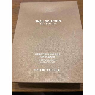 ネイチャーリパブリック(NATURE REPUBLIC)のネイチャーリパブリック　スネイルソリューションセット(サンプル/トライアルキット)