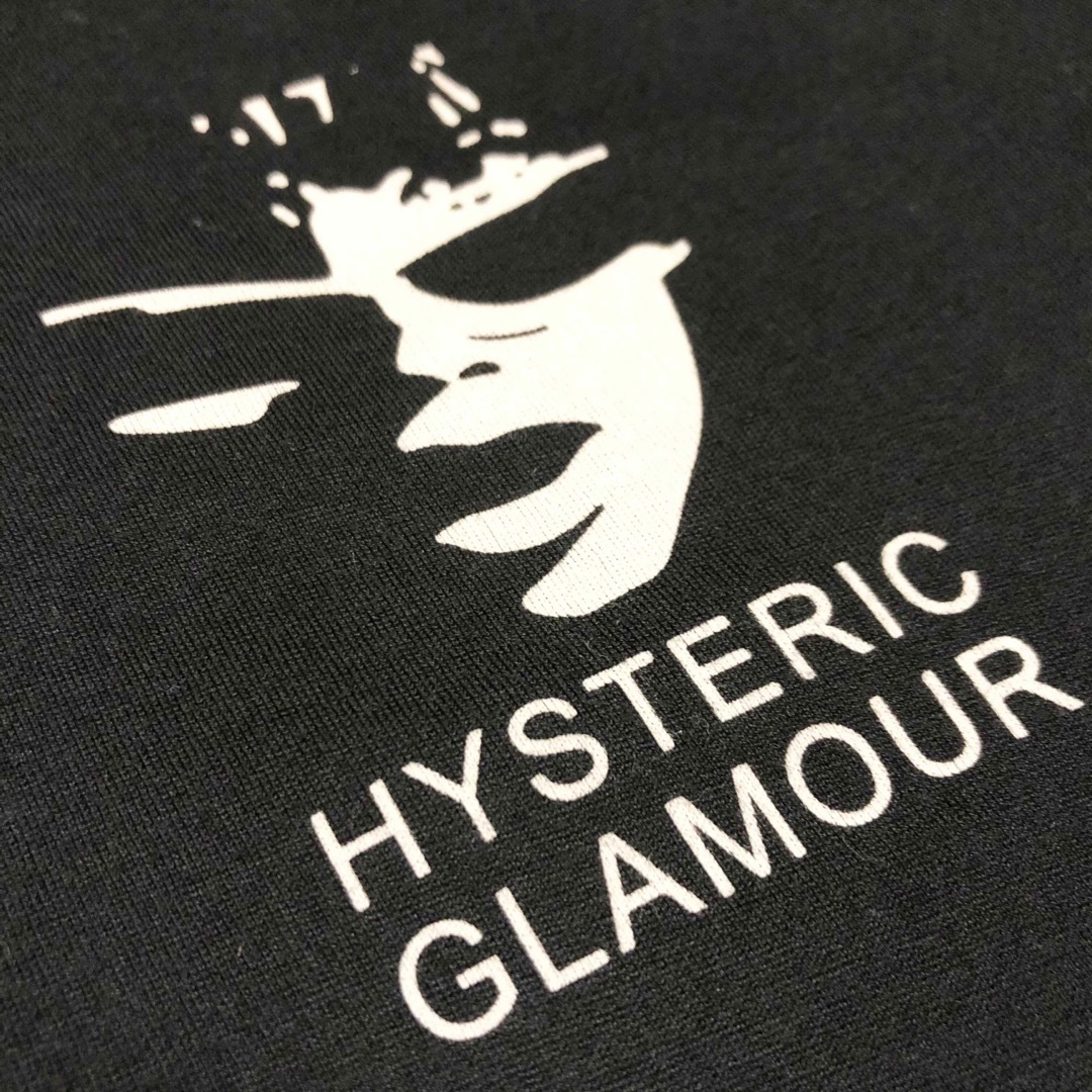 HYSTERIC GLAMOUR(ヒステリックグラマー)のhystericglamour ヒステリックグラマー Tシャツ ガールズロゴ入り メンズのトップス(Tシャツ/カットソー(半袖/袖なし))の商品写真