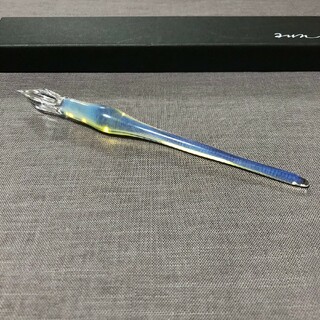 ガラスペン　ガラス工房aun  月モデル  字幅EF(ペン/マーカー)