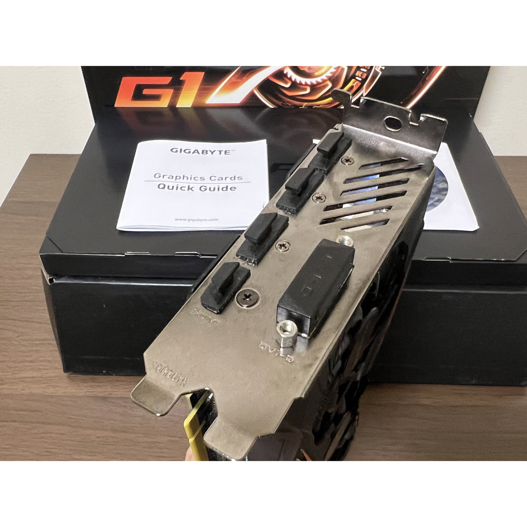 GIGABYTE GTX1080 GV-N1080G1 GAMING-8GD - PCパーツ