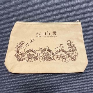 アースミュージックアンドエコロジー(earth music & ecology)の雑誌付録 earth music & ecology  ポーチ(ポーチ)