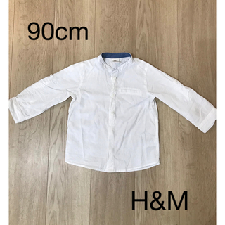 エイチアンドエム(H&M)のH&M キッズシャツ　90cm(ブラウス)