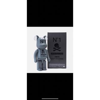 ベアブリック(BE@RBRICK)のベアブリック  neighborhood グレー　1000%(フィギュア)