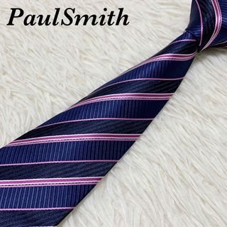 ポールスミス(Paul Smith)の【極美品】ポールスミス ネクタイ ストライプ 水玉 ドット ハイブランド (ネクタイ)