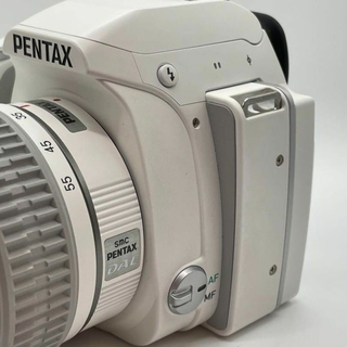 ソフトパープル スマホ転送OK！ PENTAX K-S1 ホワイト 標準レンズ