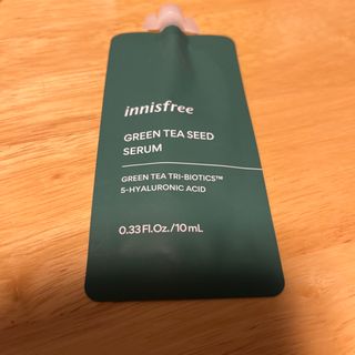 イニスフリー(Innisfree)の新品　イニスフリー　グリーンティーシードセラム　10ml(サンプル/トライアルキット)