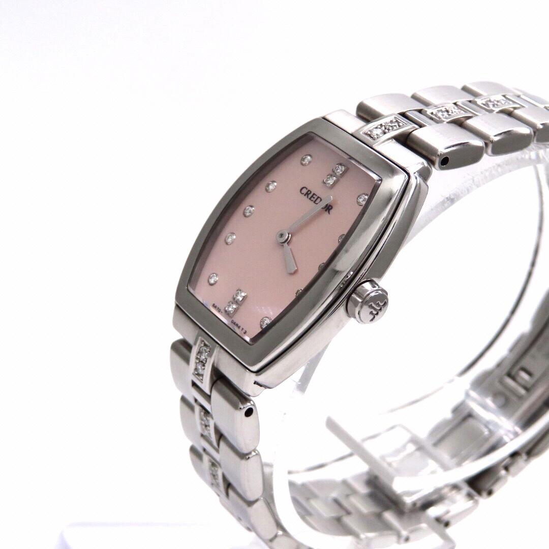 【ブレスダイヤモンド】SEIKO ’セイコー 時計’ クレドールアクア☆極美品☆