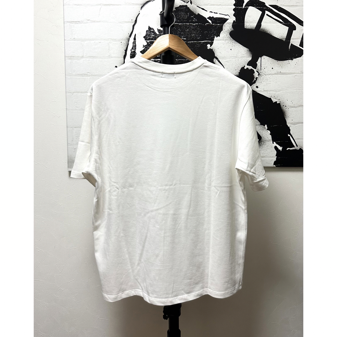 青山(アオヤマ)の青山AOYAMA ACTIBIZクルーネックTシャツ【CONTROLα】WH メンズのトップス(Tシャツ/カットソー(半袖/袖なし))の商品写真