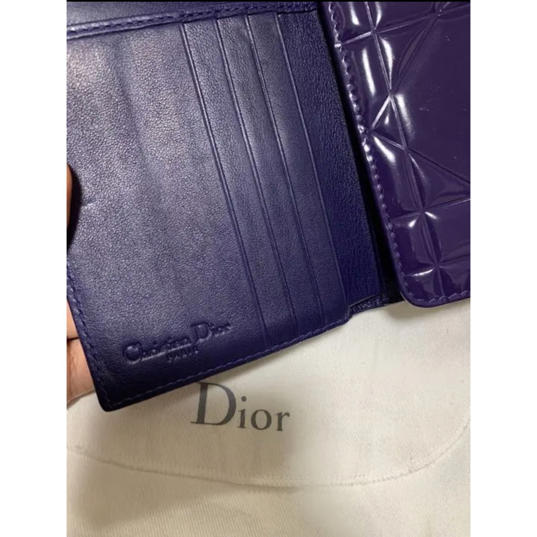 Christian Dior - 美品 DIOR ディオール カナージュ 三つ折り Christian Dior - 美品 DIOR ディオール カナージュ 三つ折り