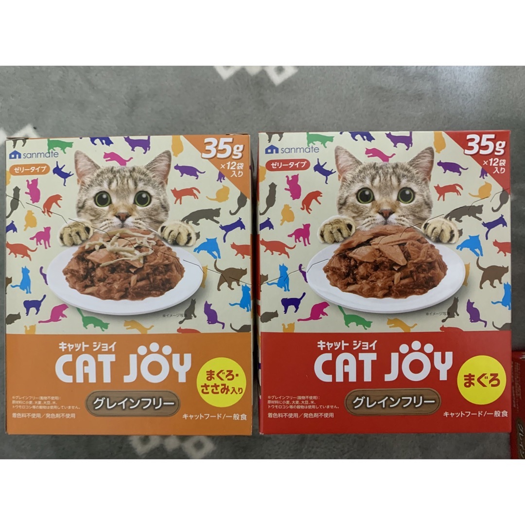 格安！Cuteなパッケージの新商品！キャットジョイグレインフリー24袋 その他のペット用品(猫)の商品写真