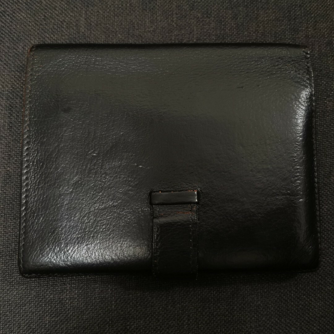エルメス べアン コンパクト 財布 カードケース HERMES ブラック