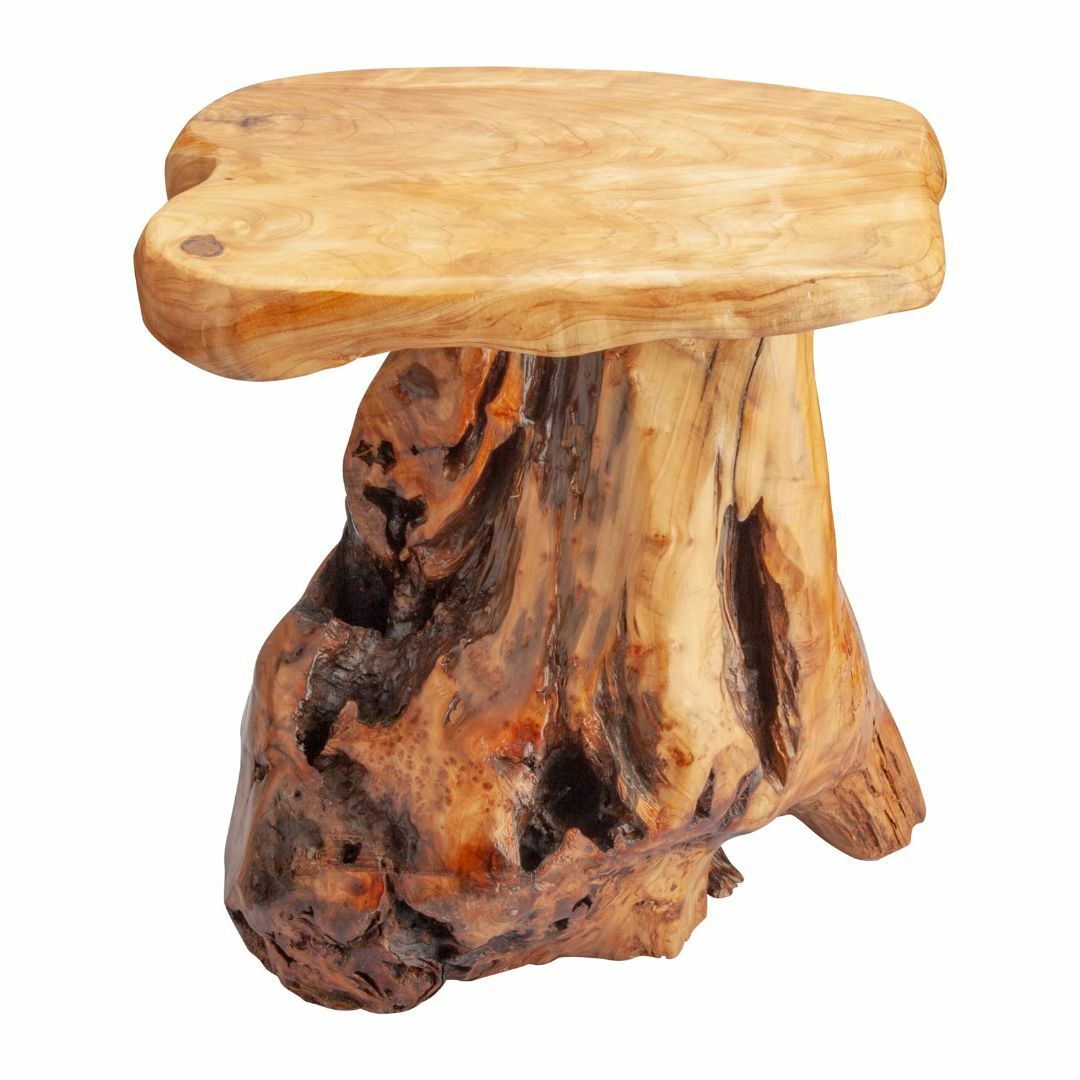 nahwalwatan.org - ▪️木製 スツール 丸椅子 天然木 カフェ 花台 