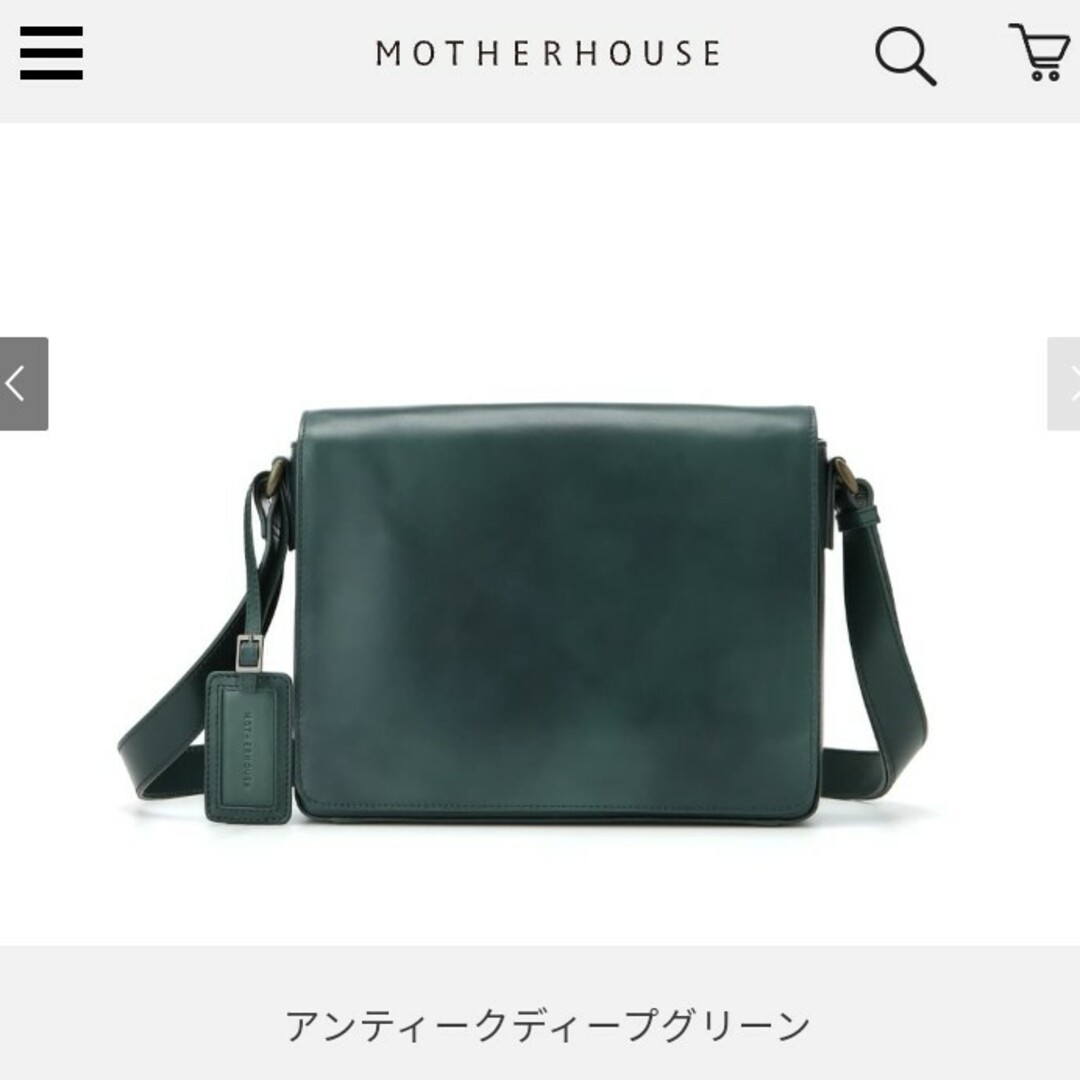 MOTHERHOUSE アンティーク スクエア ショルダー