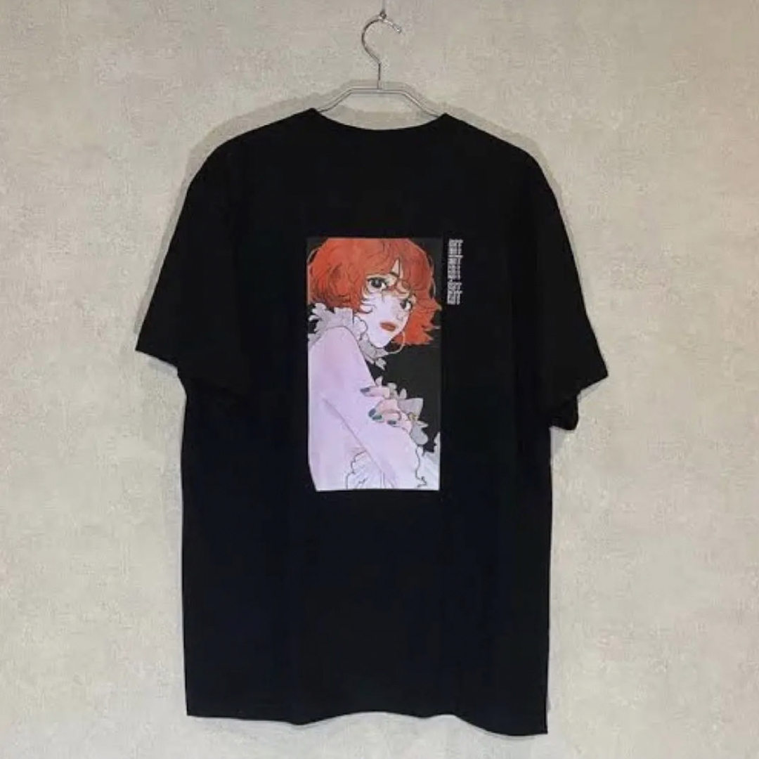 tamimoon たみむーん　Tシャツ　個展グッズ　ブラック　Lサイズ