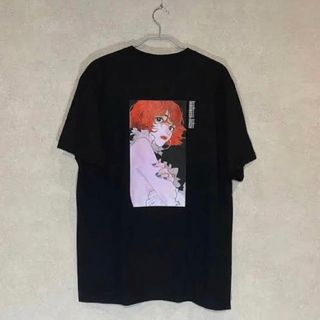 tamimoon たみむーん　Tシャツ　個展グッズ　ブラック　Lサイズ(ミュージシャン)