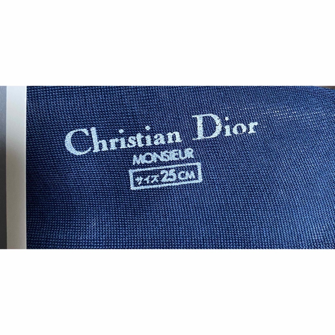 Christian Dior(クリスチャンディオール)の●Christian Dior●【新品未使用】メンズソックス2足セット　25cm メンズのレッグウェア(ソックス)の商品写真