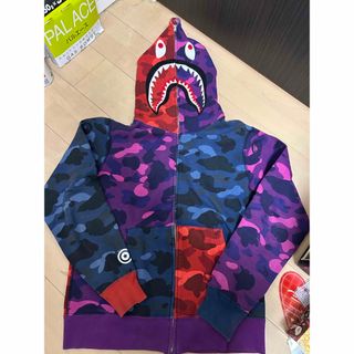 メーカー再生品】 BATHING ☆激レア☆APE M カレッジロゴ - クレイジー